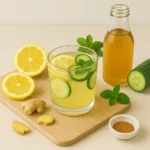 Brazilian Mounjaro drink with natural fat-burning ingredients