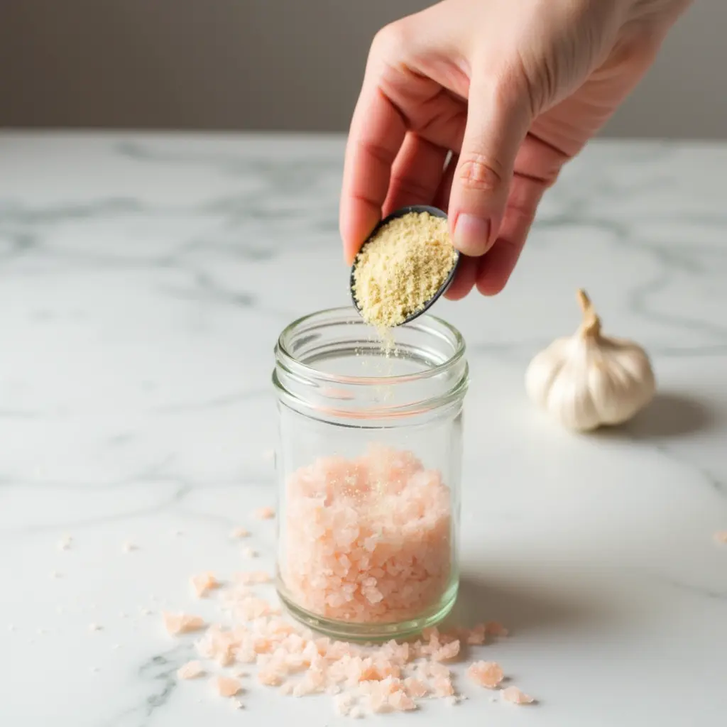 preparing_pink_salt_blend_instructions preparing pink salt blend with spices