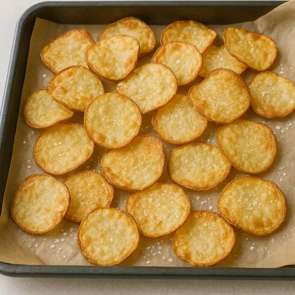 salt_vinegar_crisps_serving Homemade crisps with vinegar spice