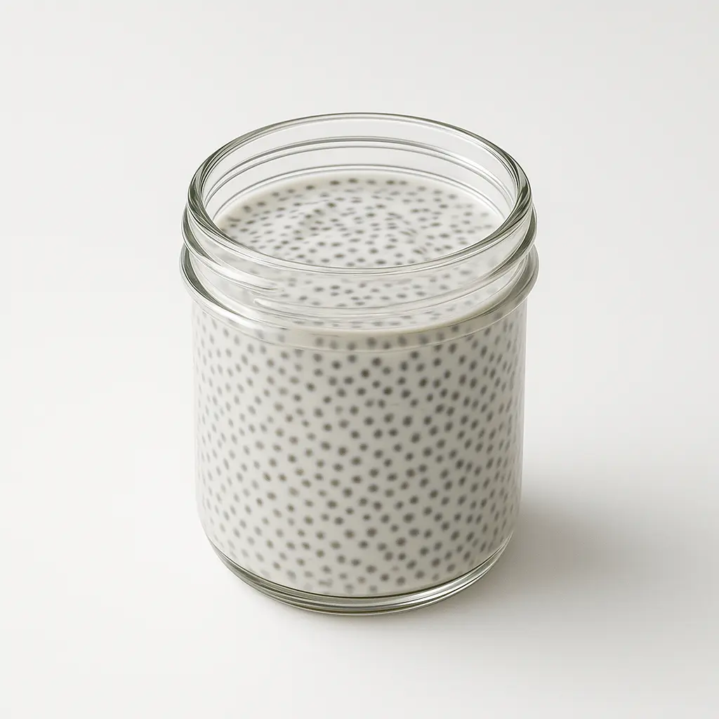 can chia seeds soak in yogurt