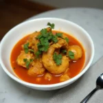 Himalayan chicken curry served in modern bowl