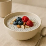 chia seed yogurt ready to eat