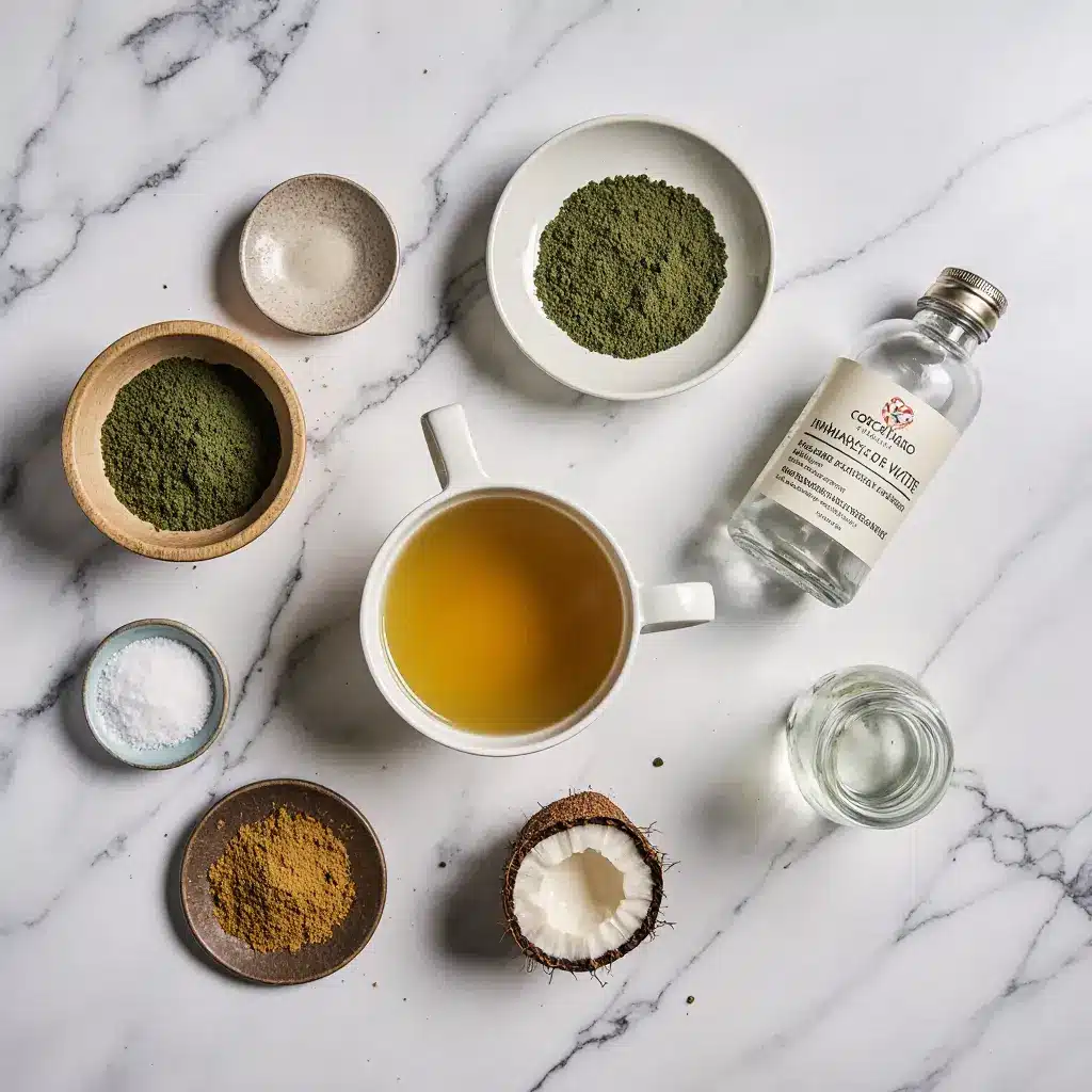 cortisol-cocktail-ingredients-modern cortisol cocktail ingredients modern flatlay