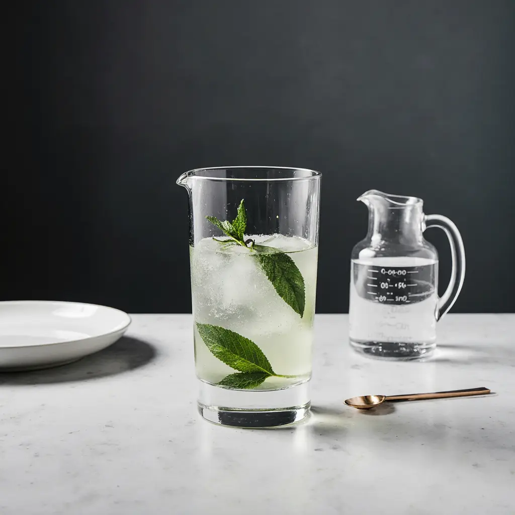 herbal-tonic-modern herbal tonic drink modern setting