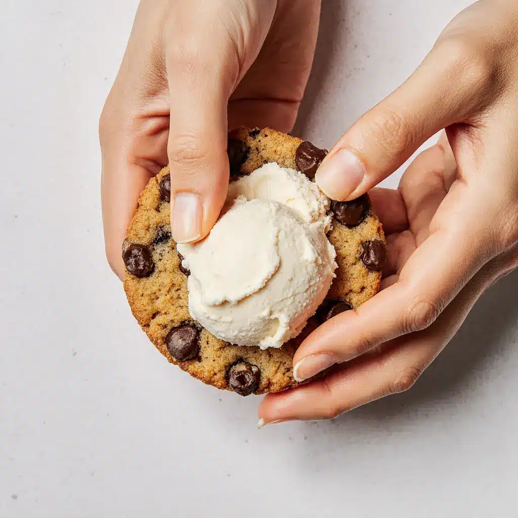 assembling-keto-ice-cream-sandwich assembling keto ice cream sandwich