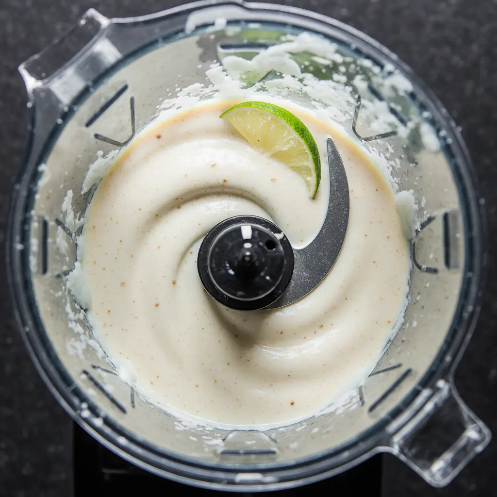brazilian-lemonade-mocktail-blending Blending Brazilian Lemonade Mocktail