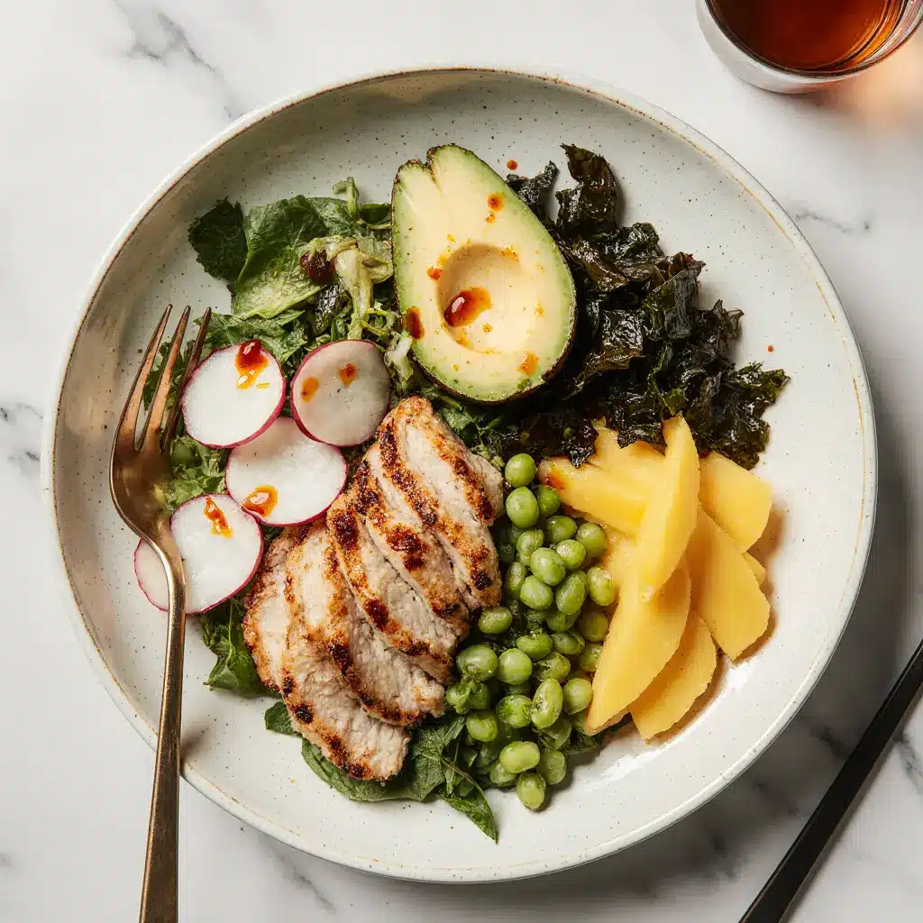 chicken-katsu-poke-bowl Chicken Katsu Poke Bowl Served
