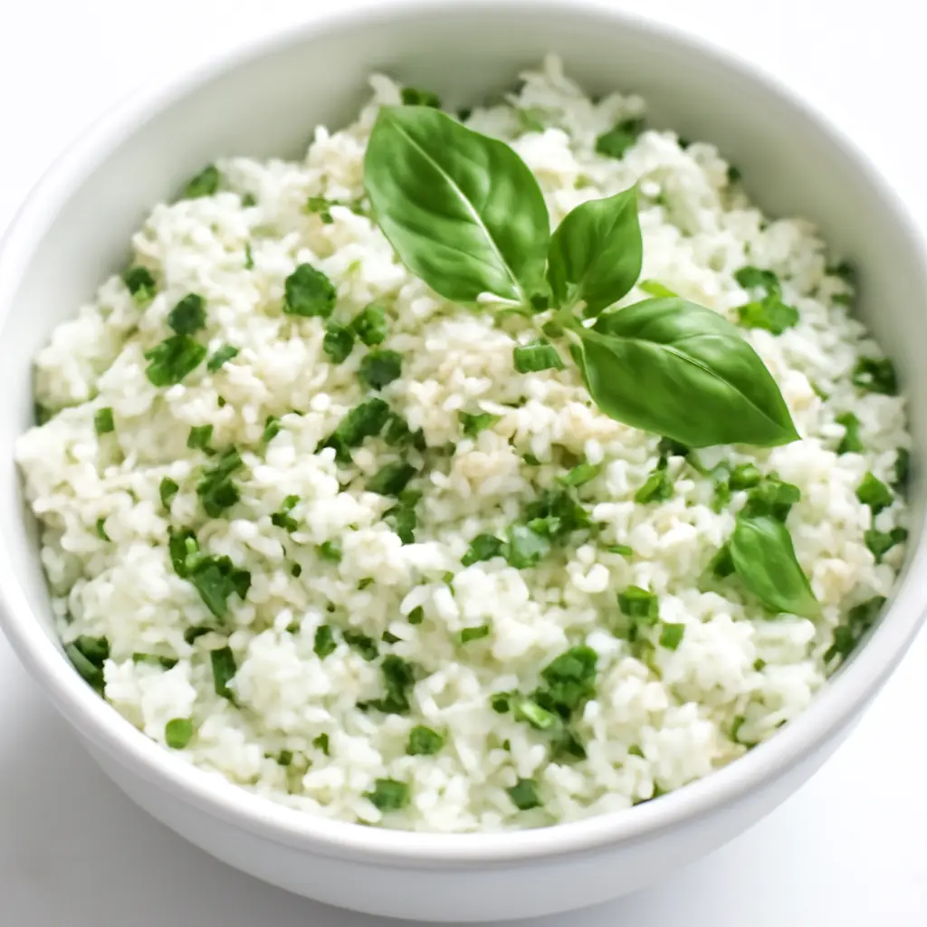 Herbed Homemade Ricotta Cheese in Modern Ceramic Bowl