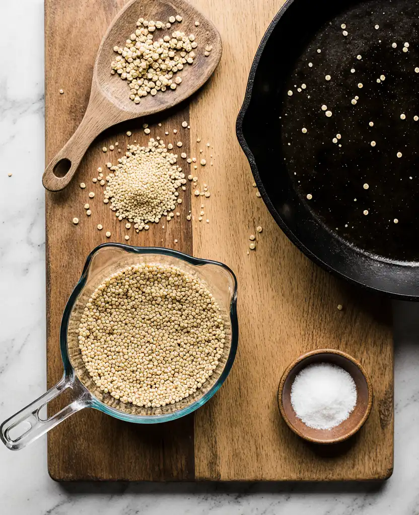 Puffed Quinoa Ingredients