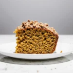 Moist Pumpkin Coffee Cake with Streusel Topping