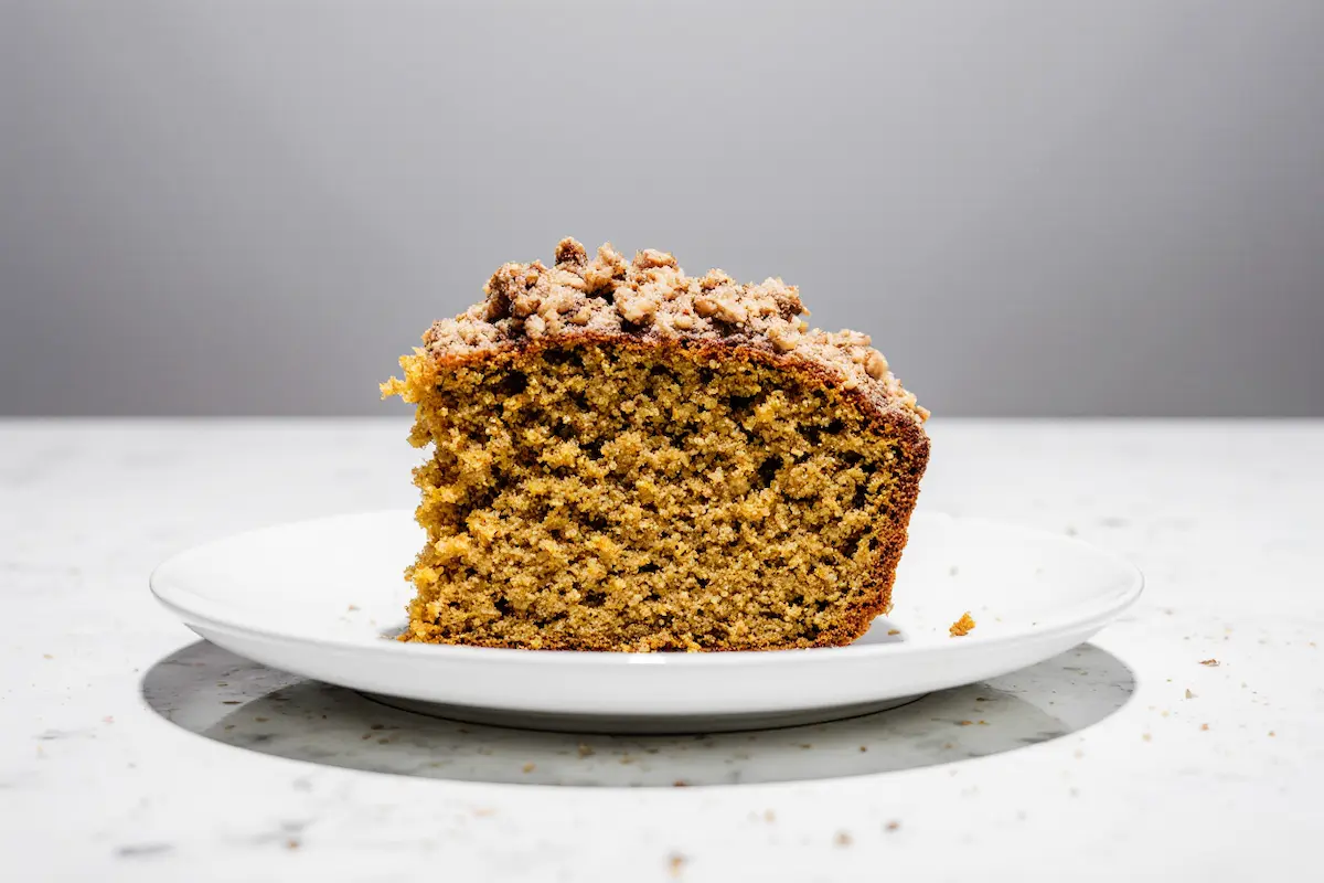 Moist Pumpkin Coffee Cake with Streusel Topping