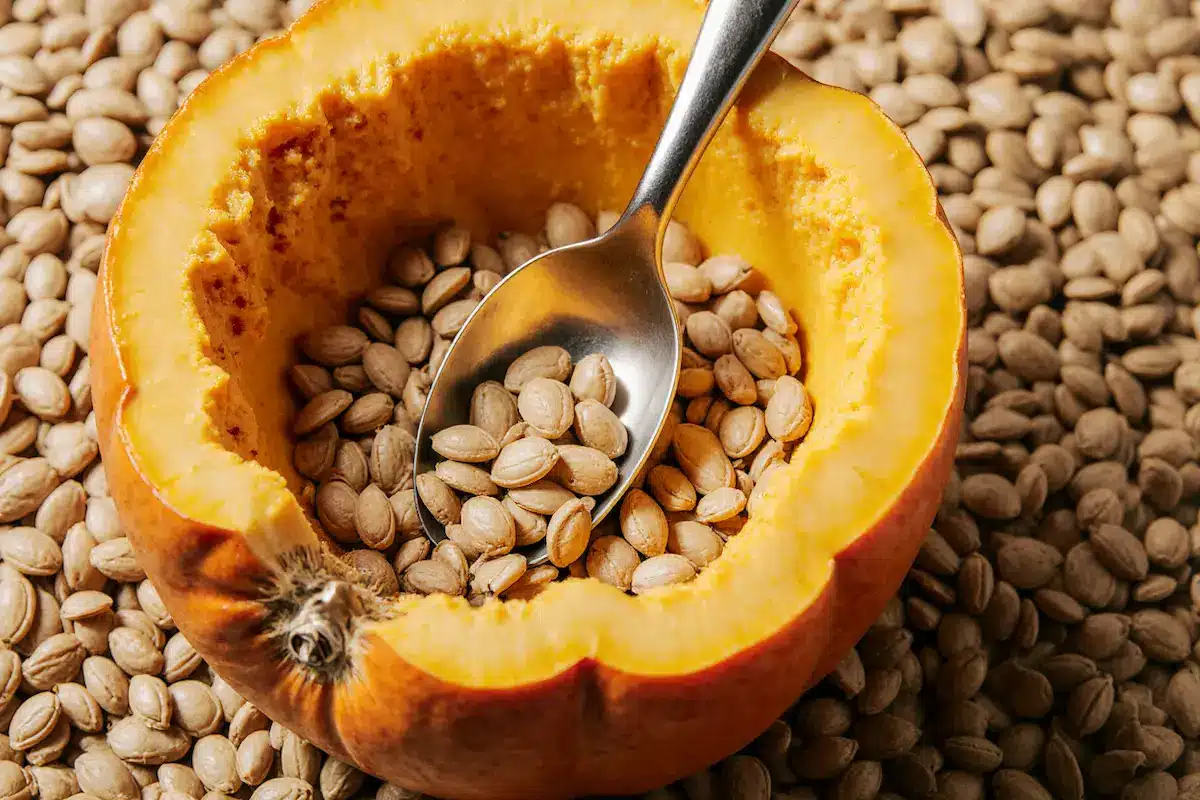 how to bake pumpkin seeds fresh seeds scooping