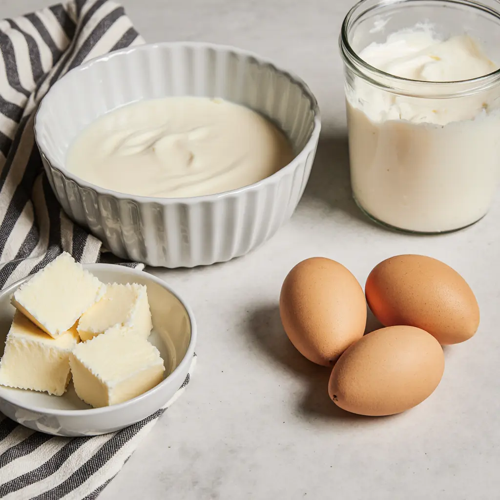 room-temperature-baking-ingredients Room temperature ingredients for the fluffy cupcake recipe NZ.