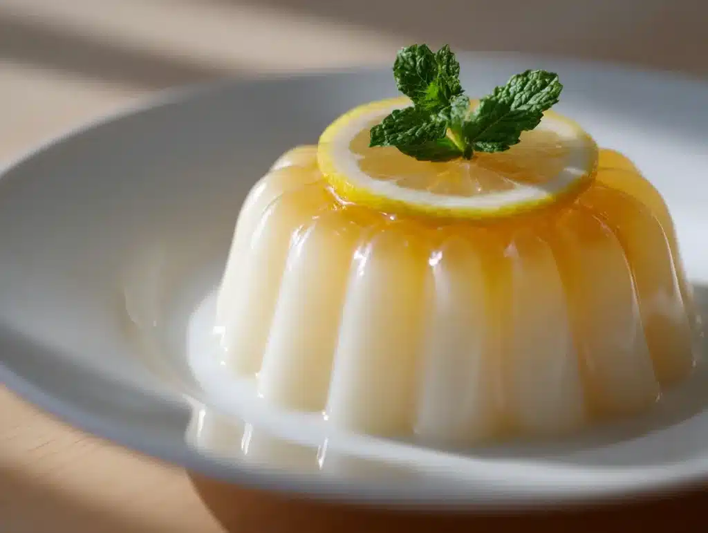 Does Gelatin Help You Lose Weight lemon gelatin drink