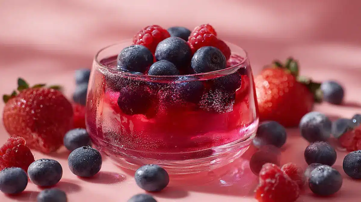 pink gelatin recipe vibrant dessert