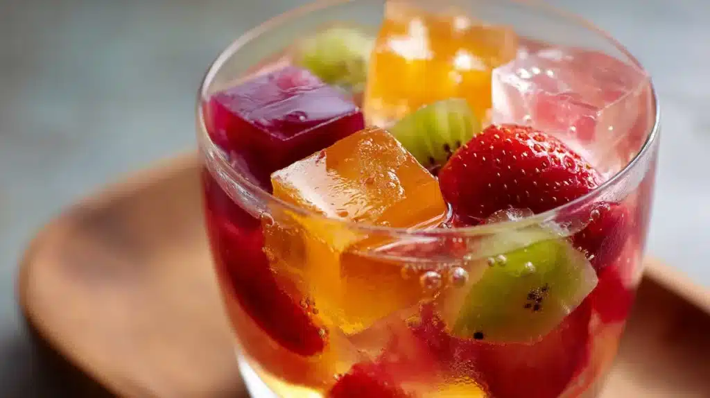 ice and gelatin recipe refreshing dessert