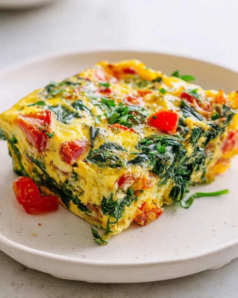 Paleo Recipes slow cooker egg and veggie casserole healthy breakfast