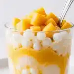Mango Sago Recipe: Easy Asian Dessert with Coconut Milk & Tapioca Pearls 2 Delicious dairy free dessert - creamy mango sago mousse, vegan-friendly sweet treat