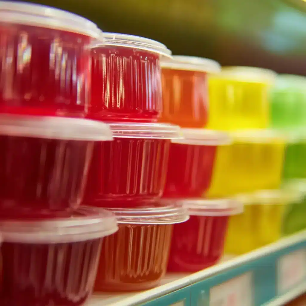 sugar-free-jello-store-bought Packaged sugar-free gelatin cups for bariatric diet