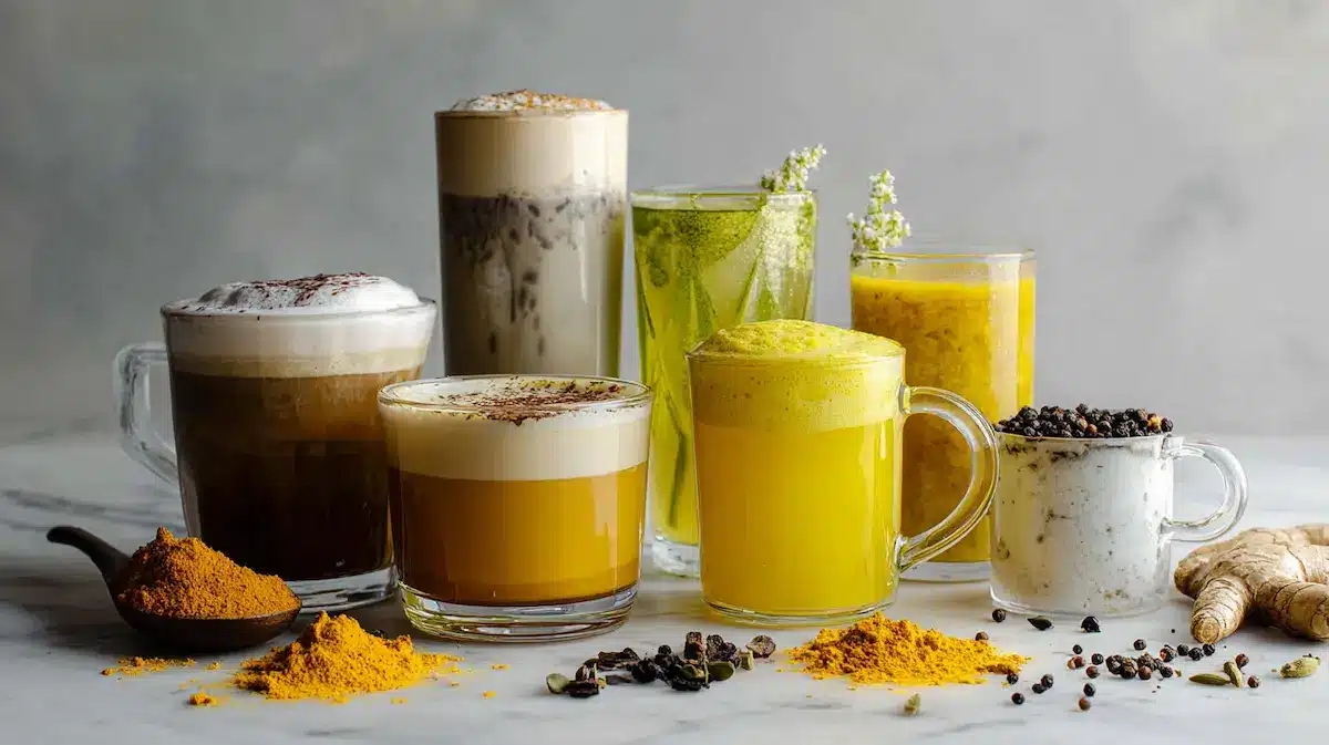 7-turmeric-hack-recipes-coffee-tea-milk-weight-loss-drinks