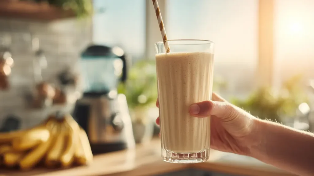 banana trick for weight loss morning smoothie recipe easy beginner friendly