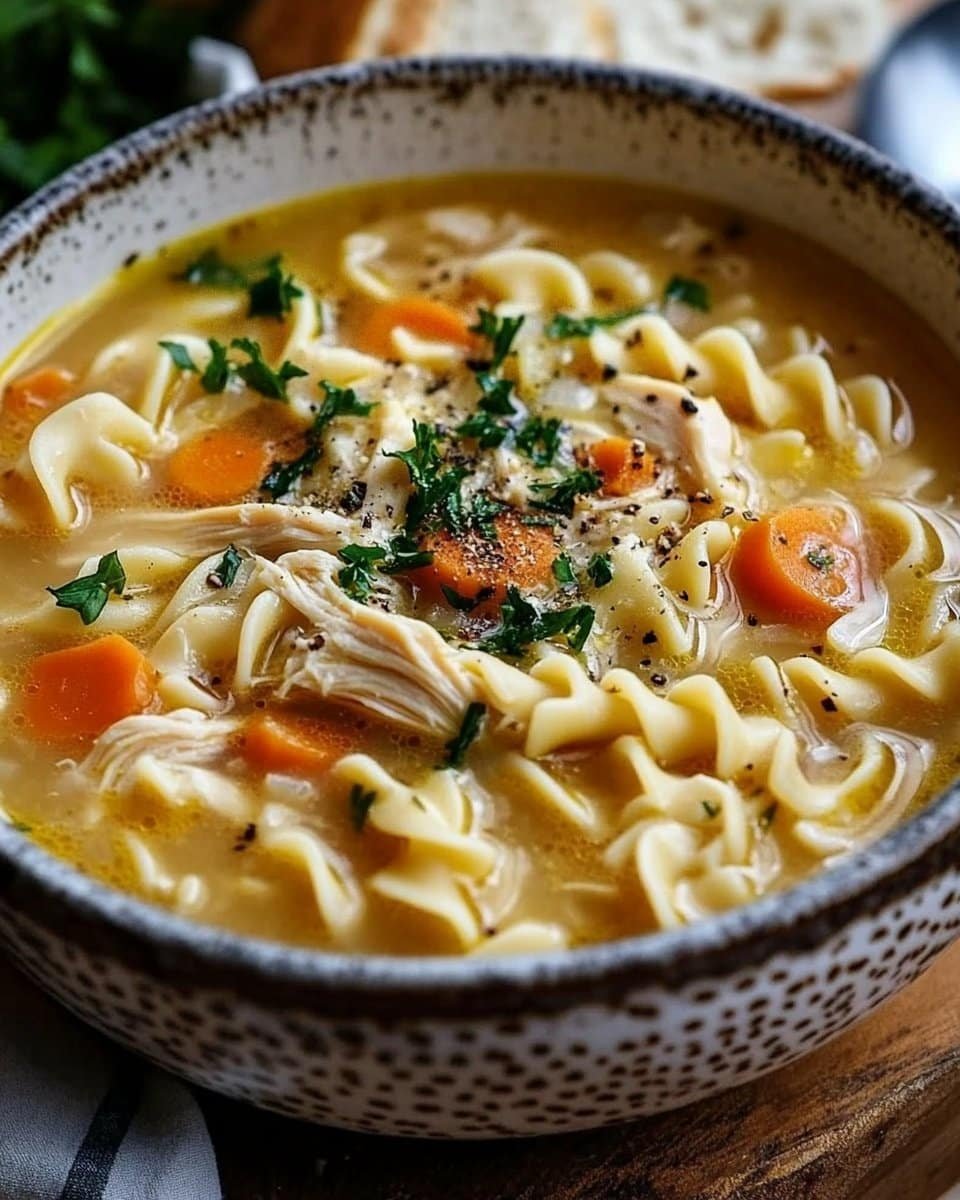 Crack Chicken Noodle Soup Recipe