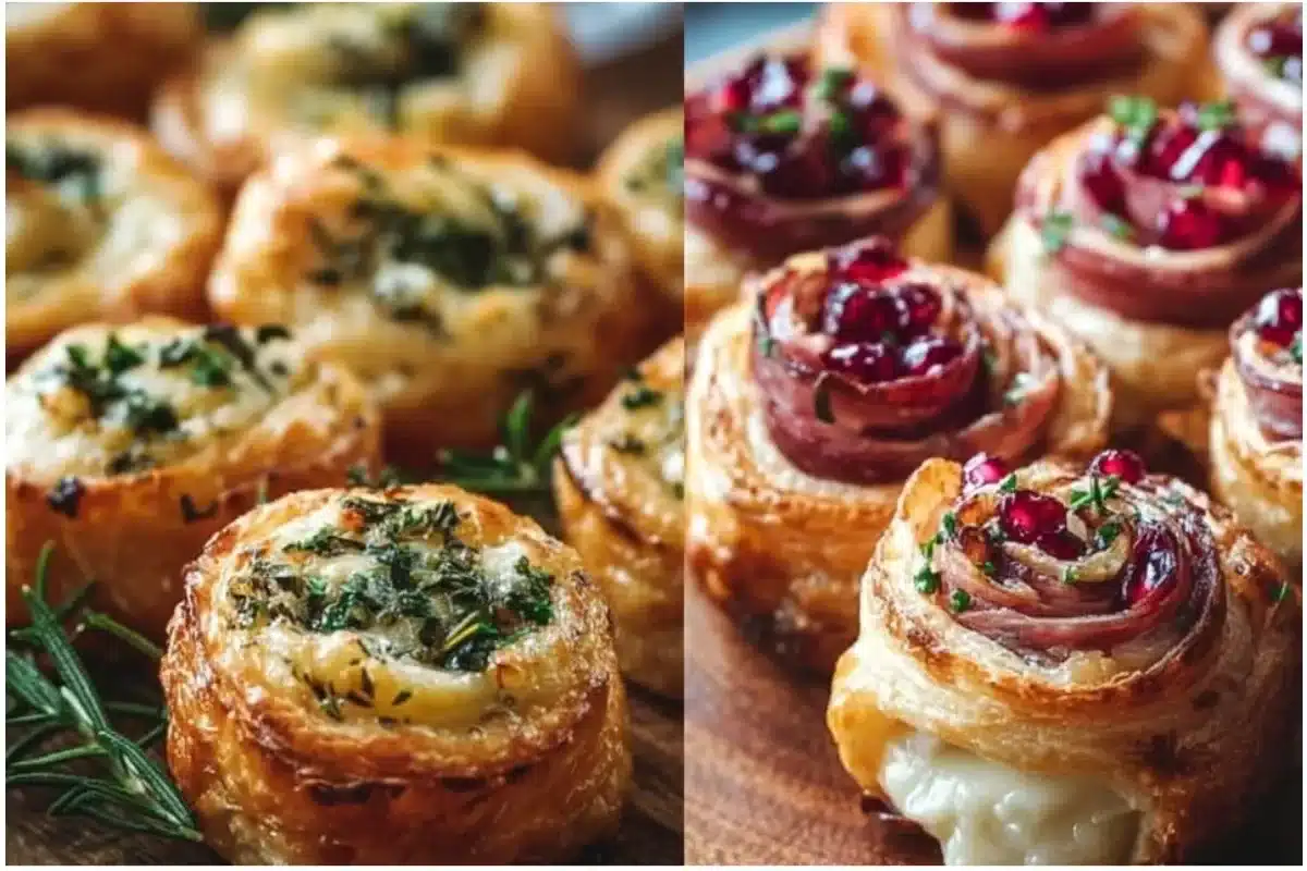 A selection of delicious finger food ideas for Christmas Eve celebrations