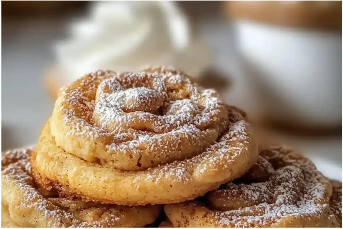 Chewy French Toast Cookies with a warm, delicious texture and flavors reminiscent of breakfast.