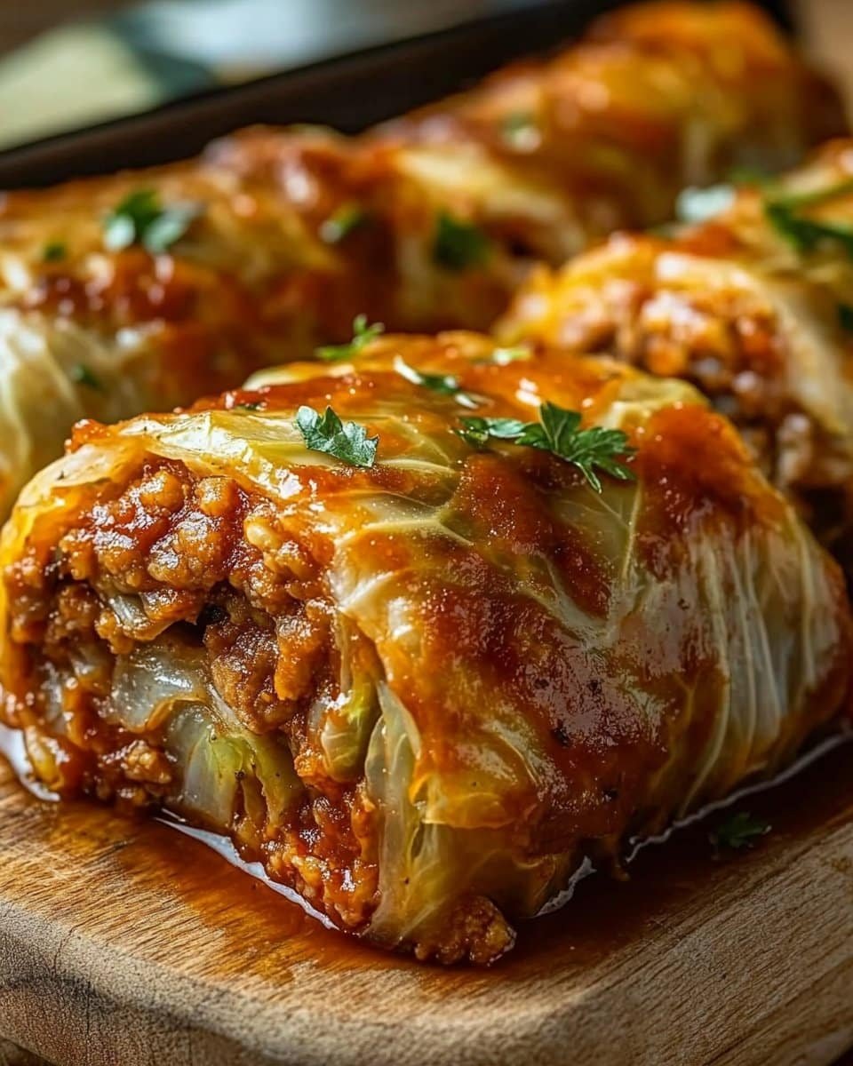 Slow Cooker Unstuffed Cabbage Rolls