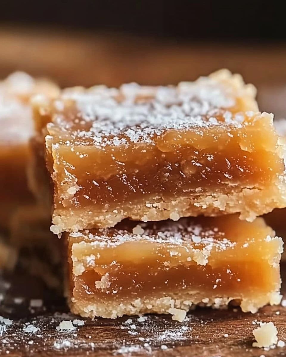 Salted Caramel Butter Bars