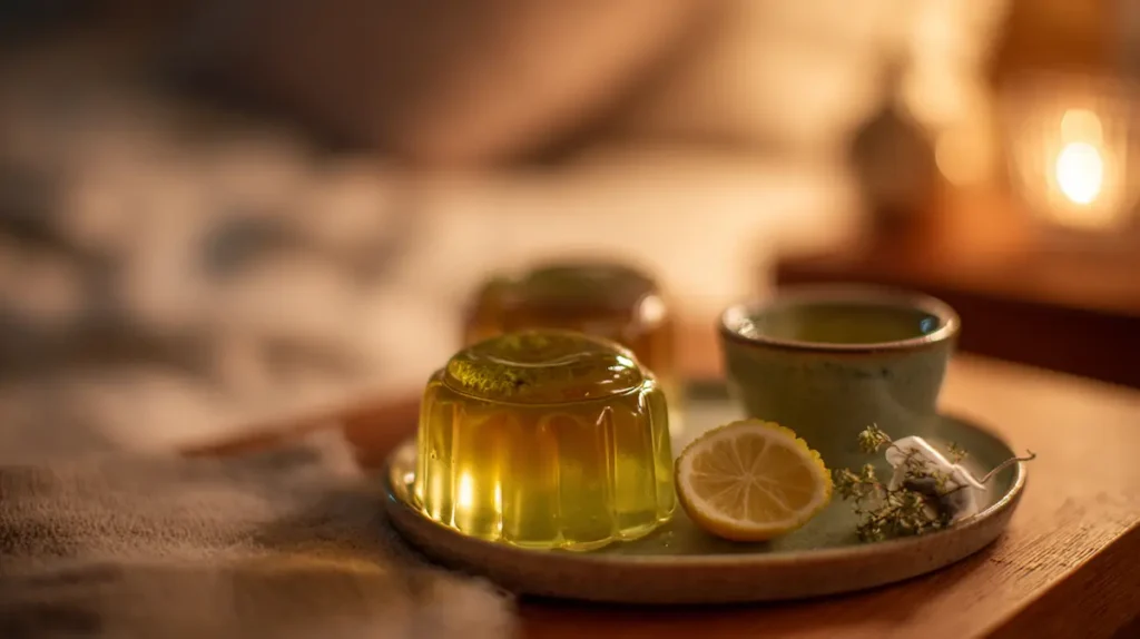 evening-gelatin-recipes-for-weight-loss-sleep-support-dessert evening gelatin recipes for weight loss tea dessert for better sleep