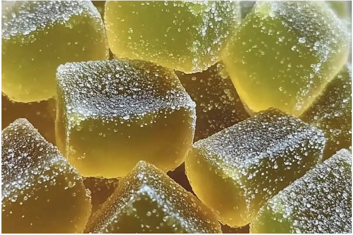 Green Tea, Lemon & Ginger Gummies packed with antioxidants and flavor