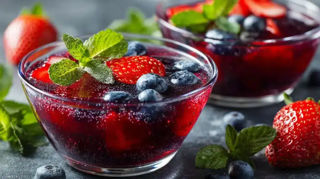 low-calorie-fruit-gelatin-recipes-for-weight-loss-dessert low-calorie fruit gelatin recipes for weight loss with fresh berries