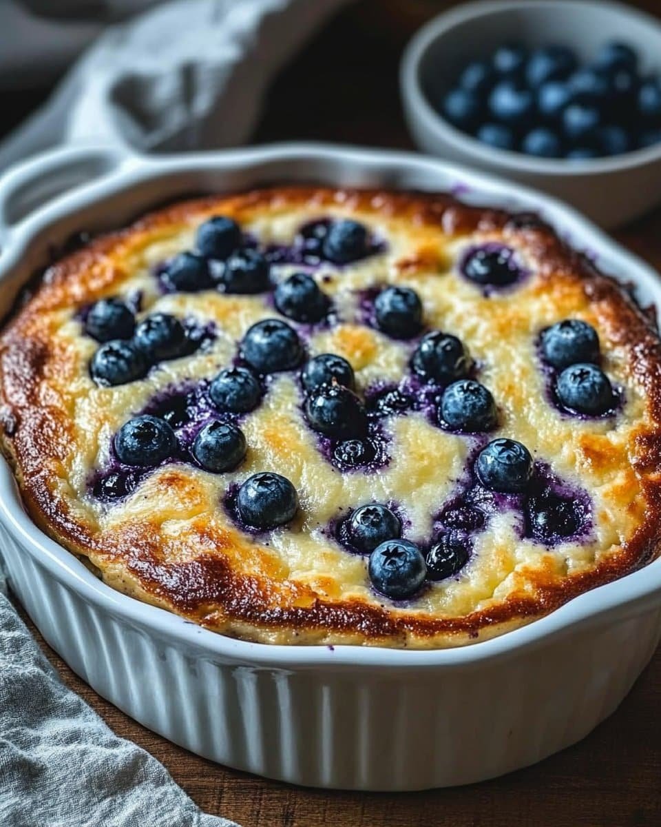 Blueberry Buttermilk Pancake Casserole