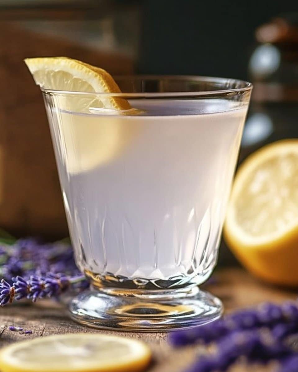 Lavender Lemon Drop Martini