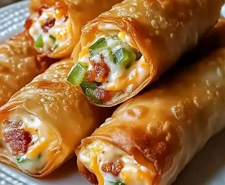 Bacon Jalapeño Popper Eggrolls