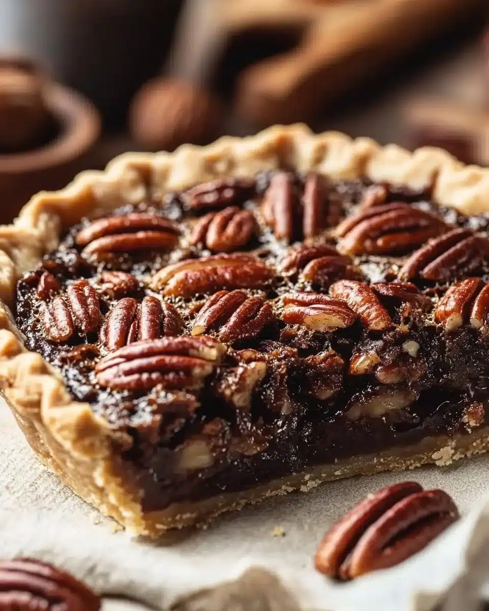 Chocolate Bourbon Pecan Pie 23 Chocolate Bourbon Pecan Pie