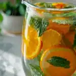 Dr. Oz's Tangerine Weight-Orade Recipe: A Refreshing Metabolism Booster 17 refreshing tangerine weight orade green tea metabolism booster drink in glass pitcher
