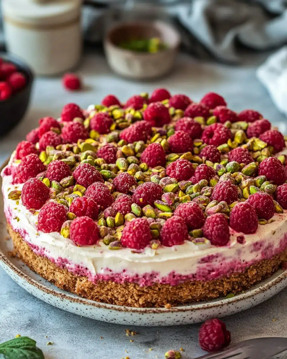 Heavenly Pistachio Raspberry Cake: A Delightful Recipe!