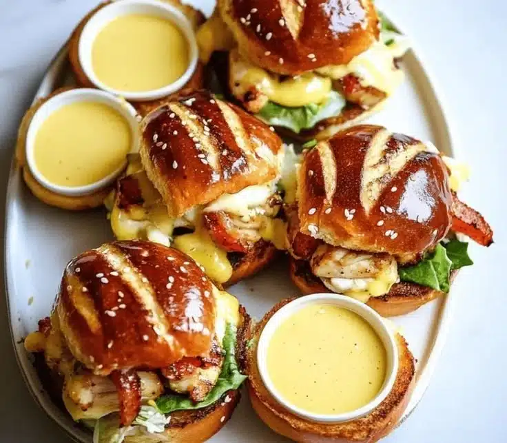 Honey Mustard BLT Chicken Sliders 19 Honey Mustard BLT Chicken Sliders