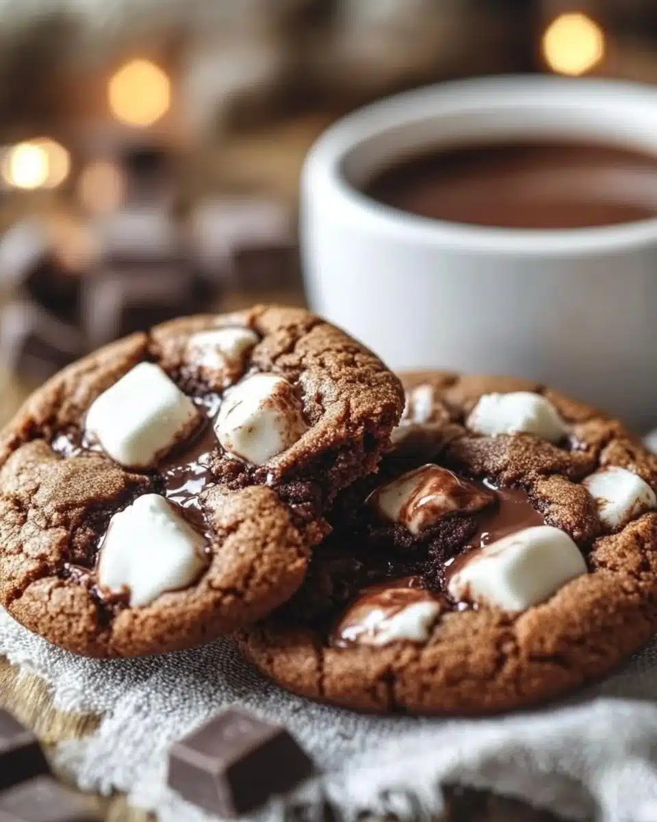 Hot Chocolate Cookies