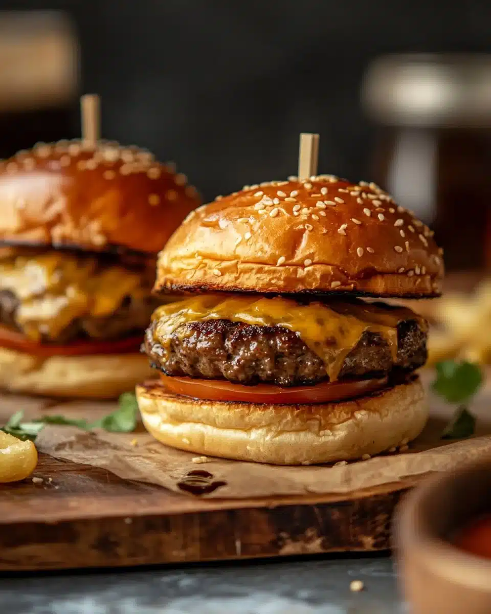 Mini Big Mac Cheeseburgers 21 Mini Big Mac Cheeseburgers