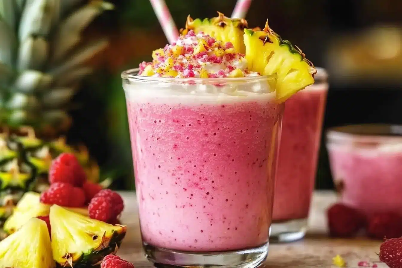 Pink Pineapple Smoothie | Anti-inflammation Recipes, Smoothies, Inflammation Diet Recipes
