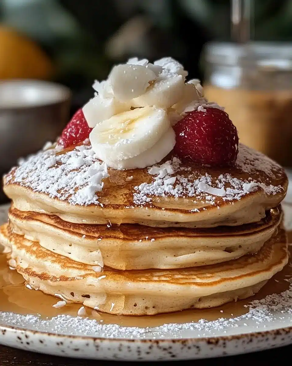 Sweet Coconut Cream Pancakes 21 Sweet Coconut Cream Pancakes
