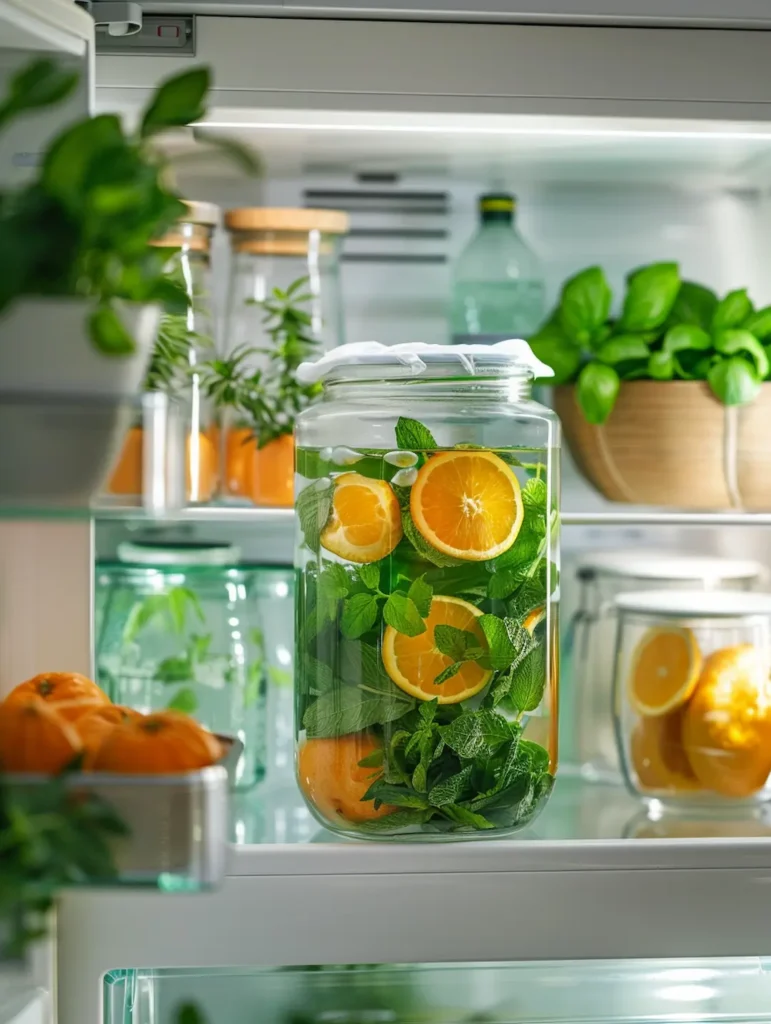 tangerine-weight-orade-overnight-infusion-refrigerator overnight infusion dr oz tangerine weight orade refrigerator metabolism boosting drink