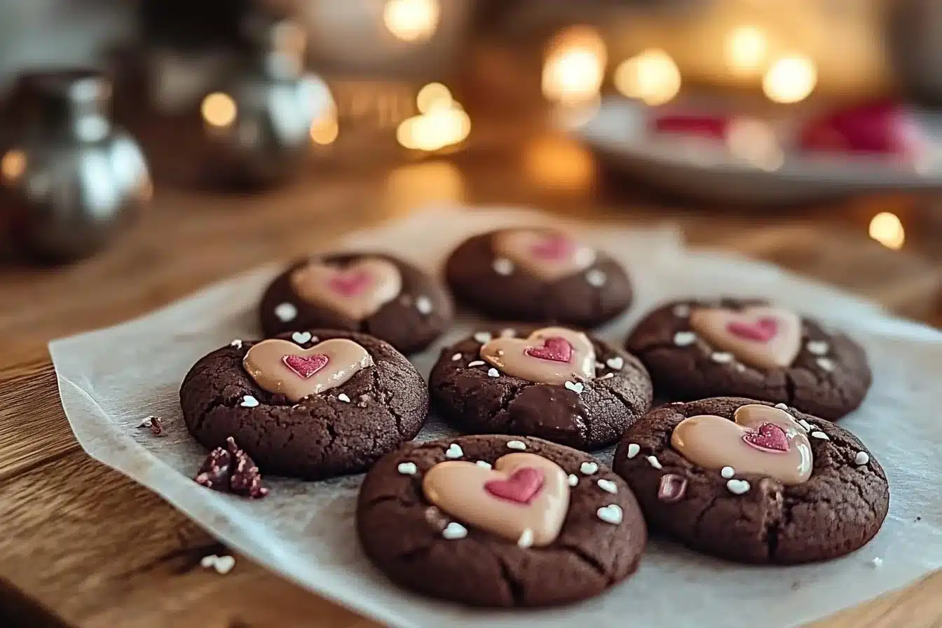Valentine Ganache Cookies 31 Valentine Ganache Cookies