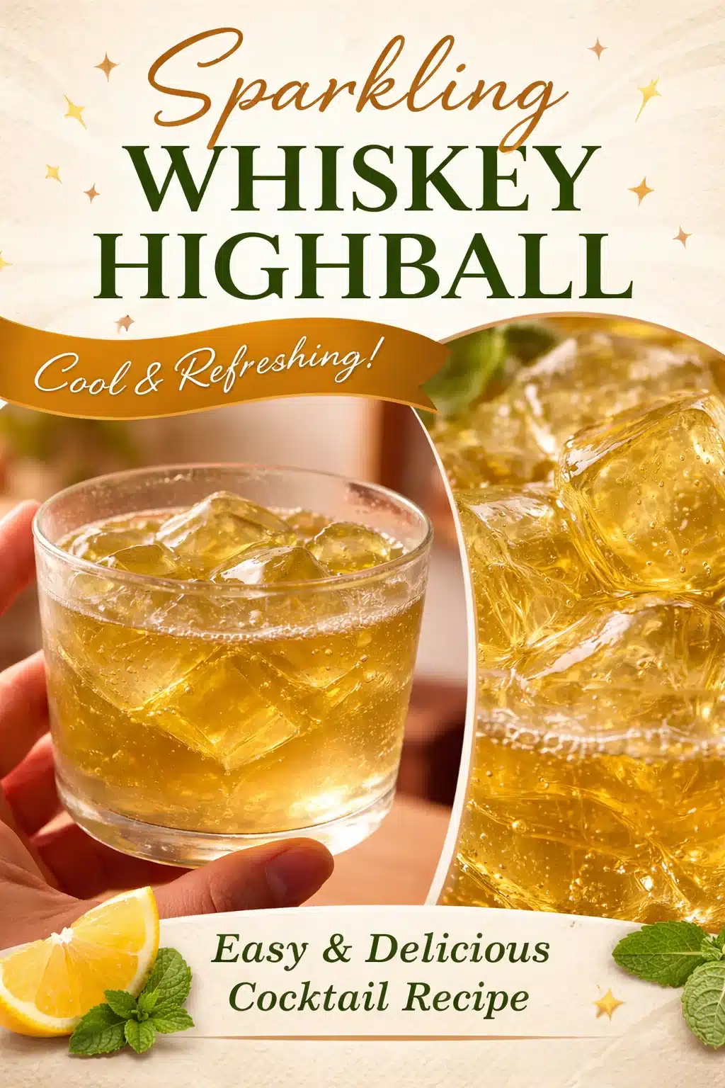 gelatin drink with green tea