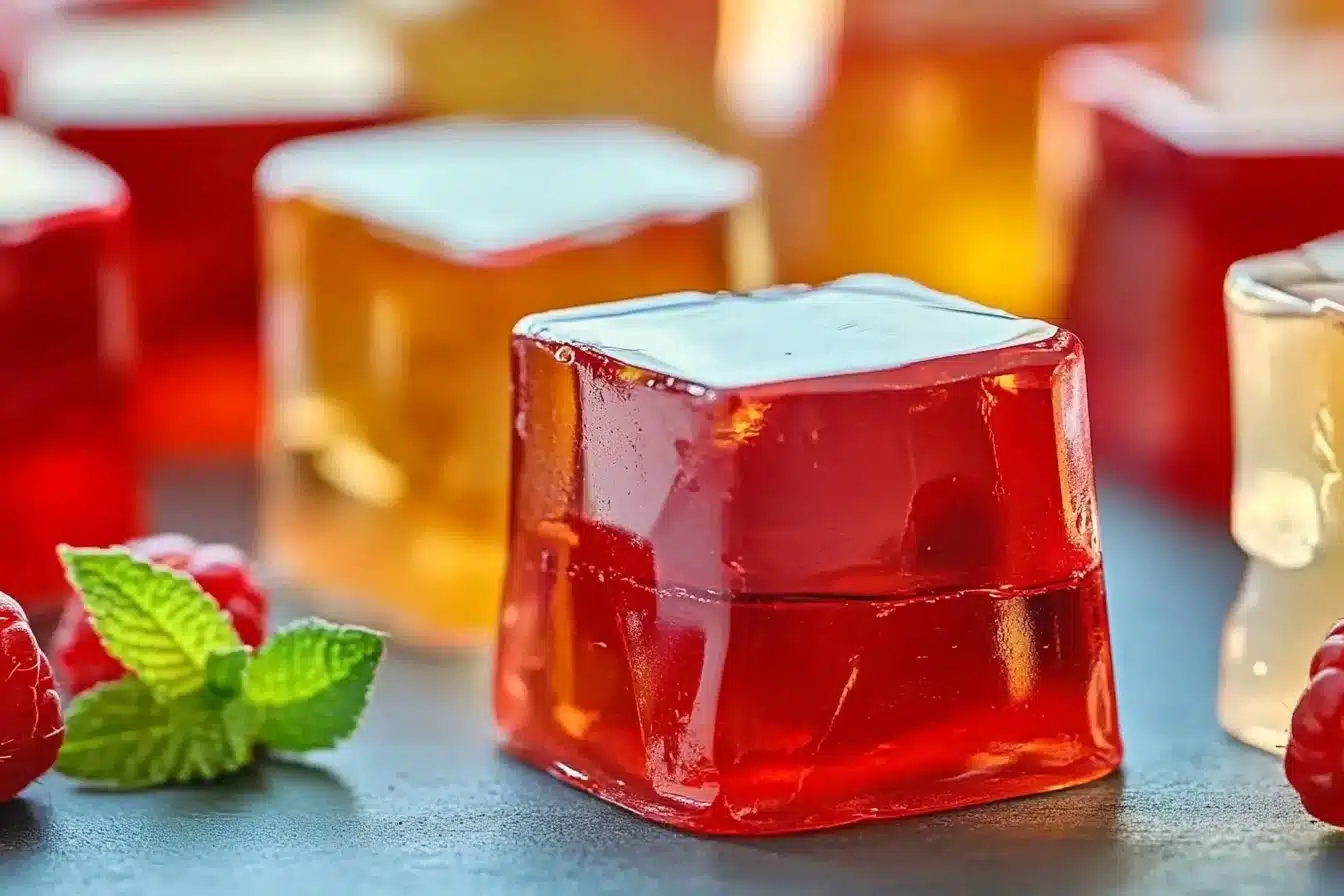 Colorful bowls of bariatric gelatin jello, perfect for post-surgery diets.