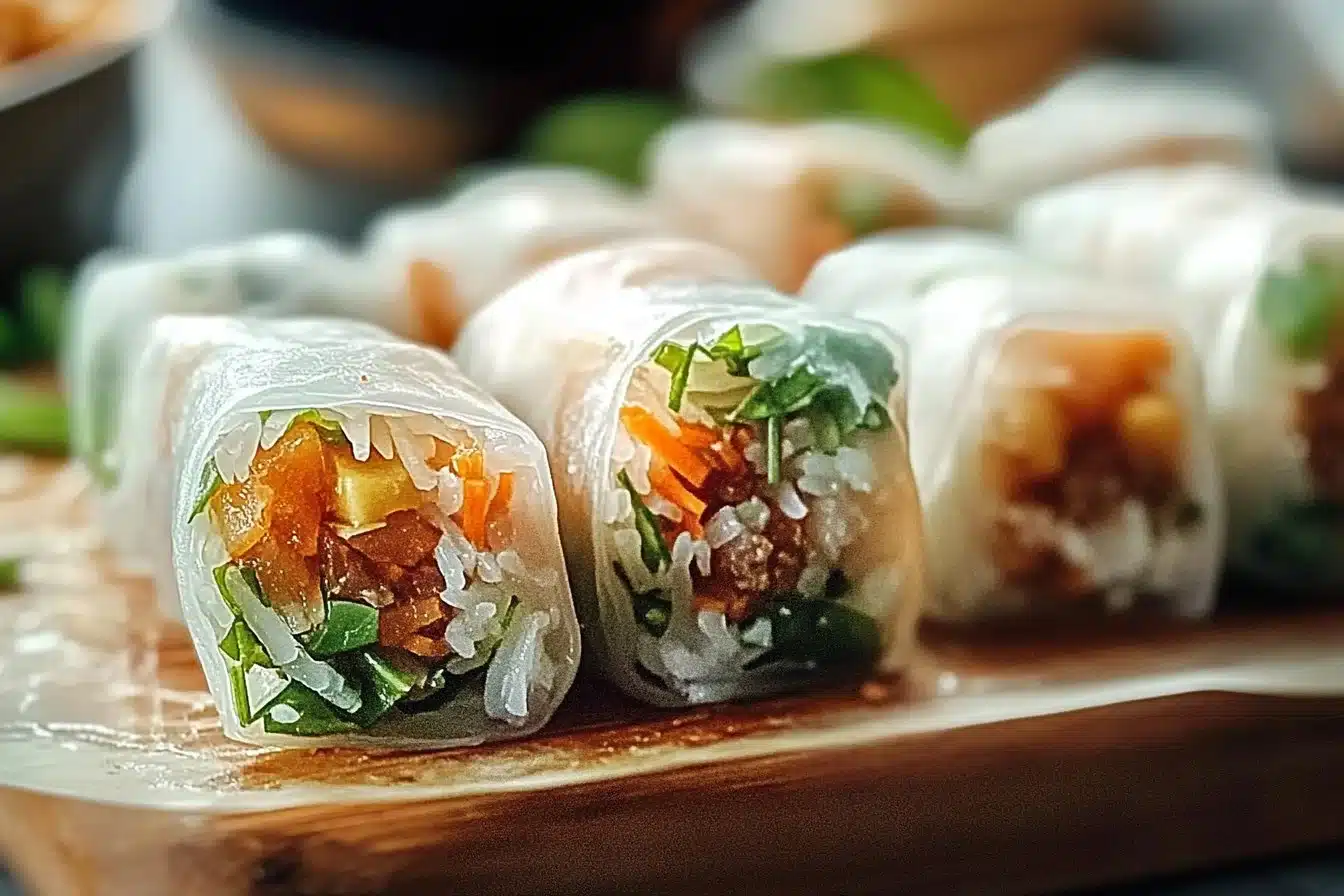 Big Mac Rice Paper Rolls 20 Big Mac Rice Paper Rolls