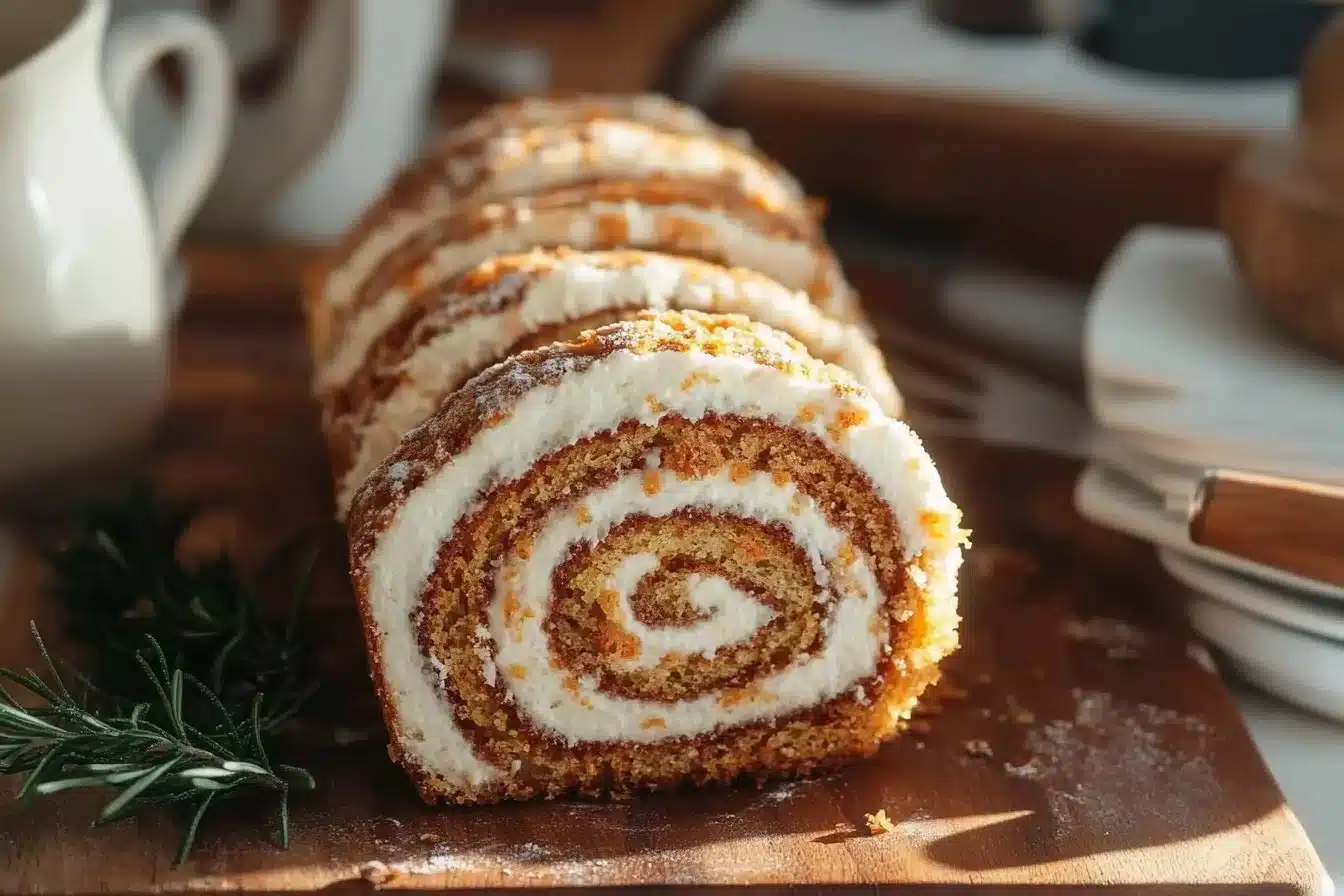 Carrot Cake Roll 29 Carrot Cake Roll